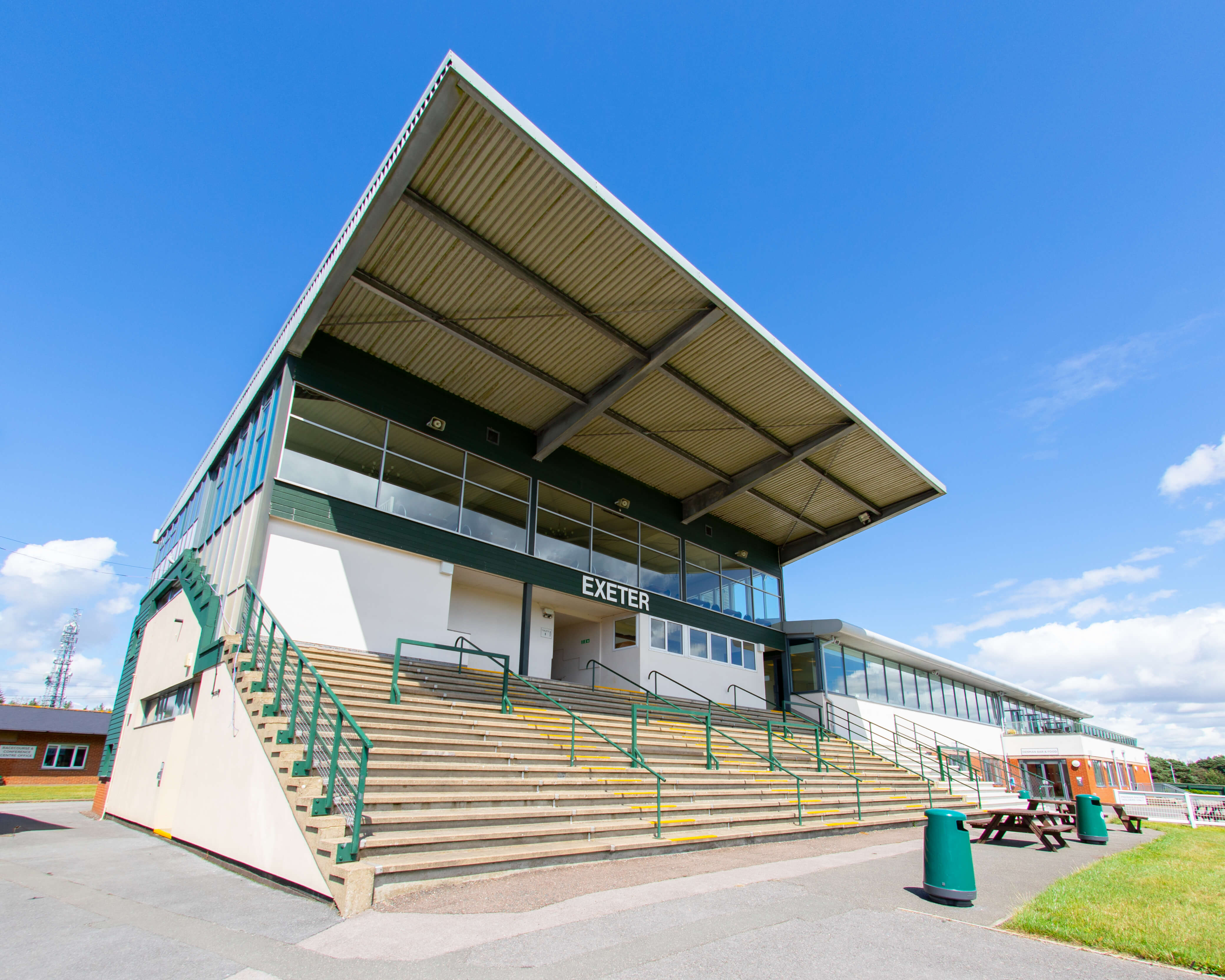 Haldon Stand Front View