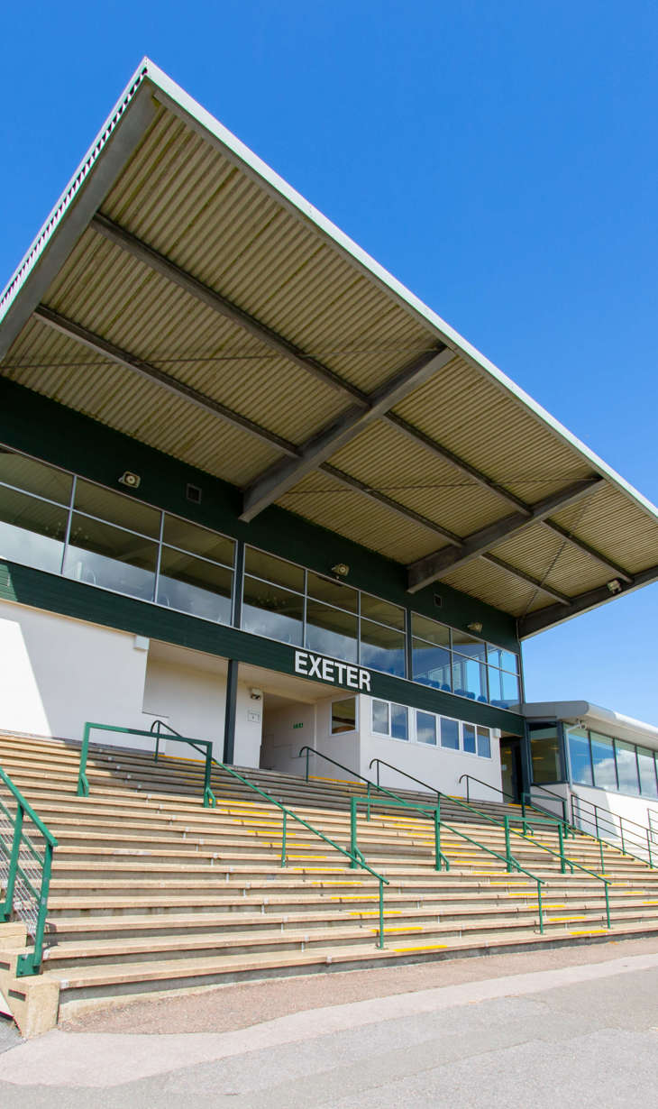 Haldon Stand Front View
